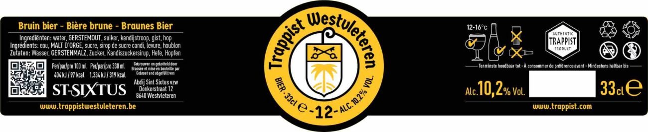 Trappist Westvleteren Bottles Labelled Again After 75 Years - Brewer ...